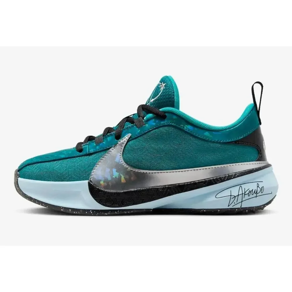 Nike Zoom Freak 5 All-Star FN1356-300 Kids US 6.5 Teal Basketball Shoes MEW1669